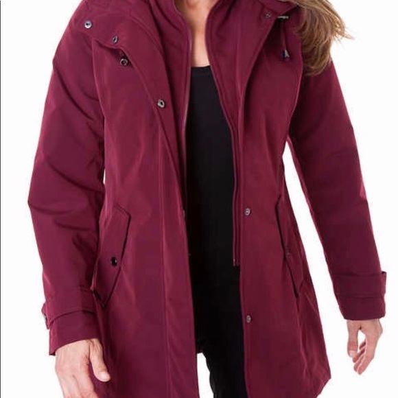 HFX Ladies' All Weather Trench Coat Size M - Picture 5 of 8